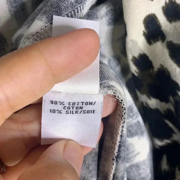 Diane von Furstenberg Julian Two Snow Leopard-Print Wrap Dress Size 2 - Picture 8 of 10